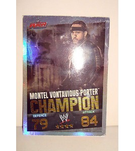 carte catch slam attax evolution topps  - MONTEL VONTAVIOUS PORTER