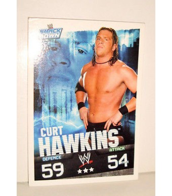 carte catch slam attax evolution topps  - CURT HAWKINS