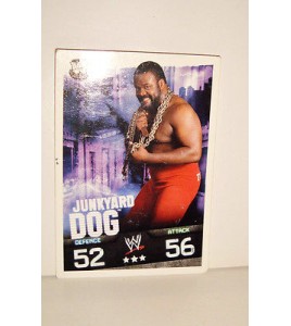 carte catch slam attax evolution topps  - JUNKYARD DOG