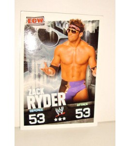 carte catch slam attax evolution topps  - ZACK RYDER