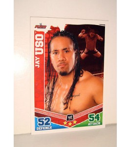 carte catch slam attax mayhem topps  - JAY USO