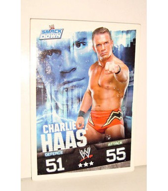 carte catch slam attax evolution topps  - CHARLIE HAAS