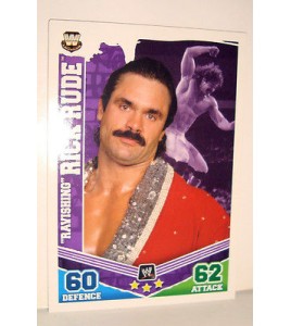 carte catch slam attax mayhem topps  - RAVISHING RICK RUDE