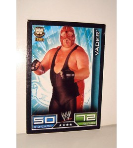 carte catch slam attax mayhem topps  trading card - vader