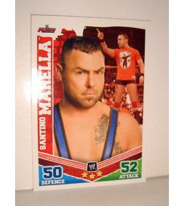carte catch slam attax mayhem topps  - SANTINO MARELLA