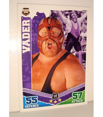 carte catch slam attax mayhem topps  - VADER