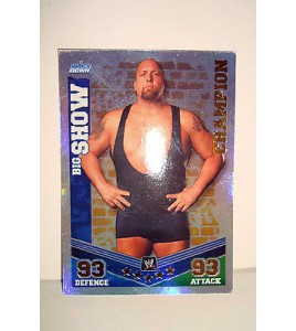 carte catch slam attax mayhem topps - BIG SHOW