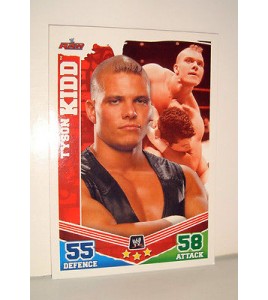 carte catch slam attax mayhem topps  - TYSON KIDD