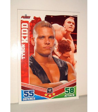 carte catch slam attax mayhem topps  - TYSON KIDD