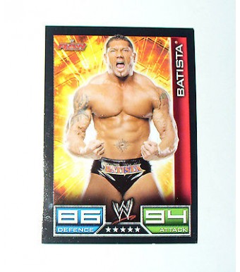 CARTE DE CATCH SLAM ATTAX RAW BATISTA