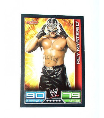 CARTE DE CATCH SLAM ATTAX RAW REY MYSTERIO