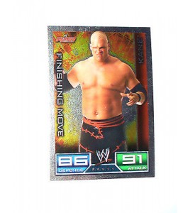 RARE CARTE HOLO DE CATCH SLAM ATTAX RAW KANE