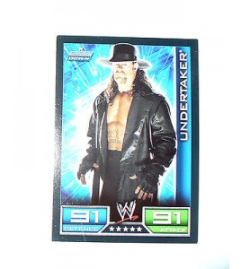CARTE DE CATCH SLAM ATTAX SMACK DOWN UNDERTAKER