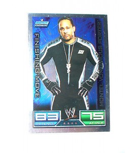 RARE CARTE HOLO DE CATCH SLAM ATTAX SMACK DOWN MONTEL VONTAVIOUS PORTER