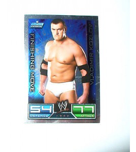 RARE CARTE HOLO DE CATCH SLAM ATTAX SMACK DOWN VLADIMIR KOZLOV 