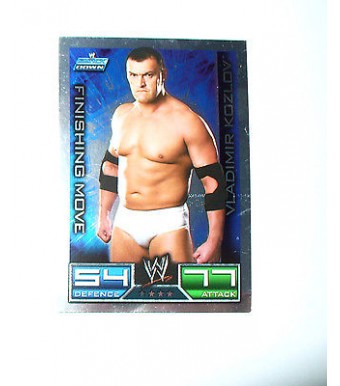 RARE CARTE HOLO DE CATCH SLAM ATTAX SMACK DOWN VLADIMIR KOZLOV 