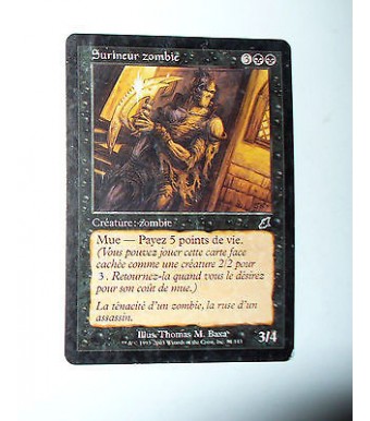 CARTE MTG MAGIC - VERSION FRANCAISE SURINEUR ZOMBIE   