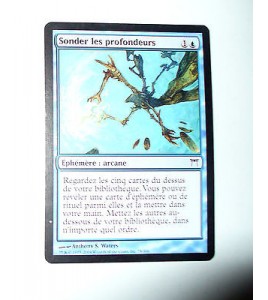 CARTE MTG MAGIC - VERSION FRANCAISE SONDER LES PROFONDEURS