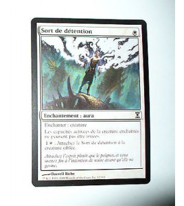 CARTE MTG MAGIC - VERSION FRANCAISE SORT DE DETENTION