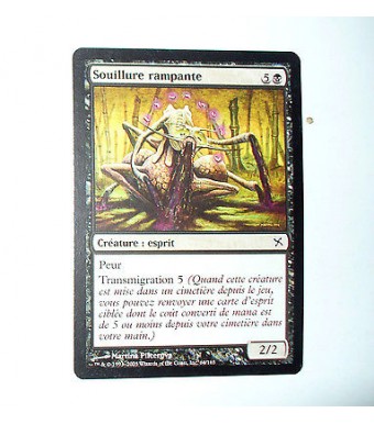 CARTE MTG MAGIC - VERSION FRANCAISE SOUILLURE RAMPANTE