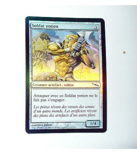CARTE MTG MAGIC FOIL - VERSION FRANCAISE SOLDAT YOTIEN