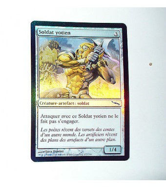 CARTE MTG MAGIC FOIL - VERSION FRANCAISE SOLDAT YOTIEN