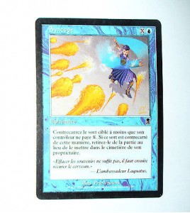 CARTE MTG MAGIC - VERSION FRANCAISE SYNCOPE  