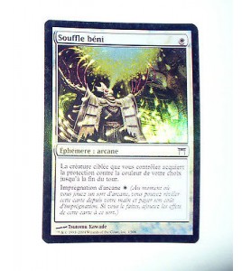 CARTE MTG MAGIC FOIL - VERSION FRANCAISE SOUFFLE BENI  