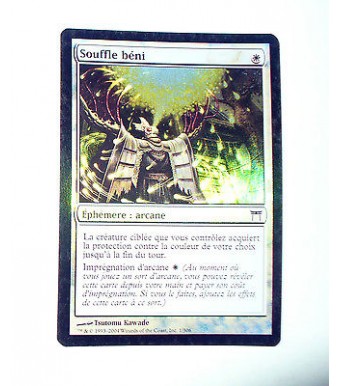 CARTE MTG MAGIC FOIL - VERSION FRANCAISE SOUFFLE BENI  