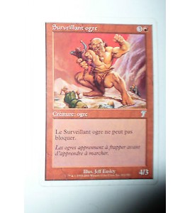CARTE MTG MAGIC - VERSION FRANCAISE SURVEILLANT OGRE