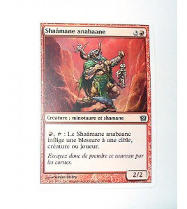 CARTE MTG MAGIC - VERSION FRANCAISE SHAAMANE ANABAANE