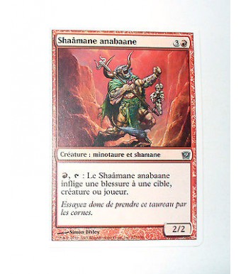 CARTE MTG MAGIC - VERSION FRANCAISE SHAAMANE ANABAANE