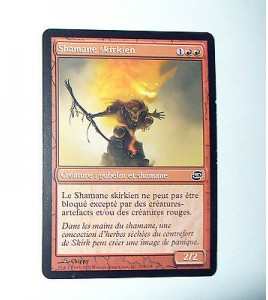 CARTE MTG MAGIC - VERSION FRANCAISE SHAMANE SKIRKIEN
