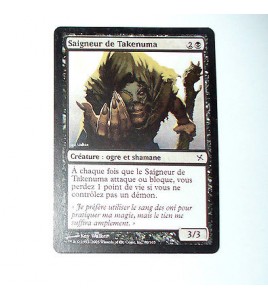 CARTE MTG MAGIC - VERSION FRANCAISE SAIGNEUR DE TAKENUMA 
