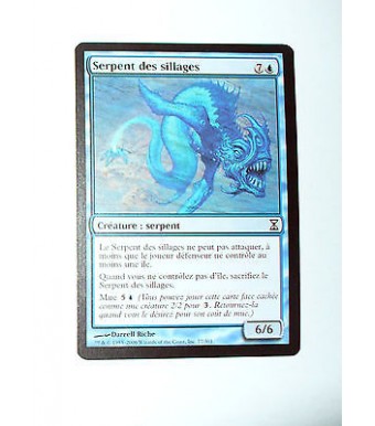 CARTE MTG MAGIC - VERSION FRANCAISE SERPENT DES SILLAGES