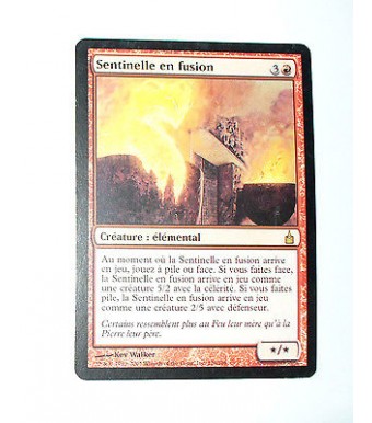 CARTE MTG MAGIC - VERSION FRANCAISE SENTINELLE EN FUSION