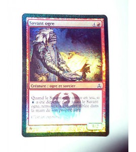 CARTE MTG MAGIC FOIL - VERSION FRANCAISE SAVANT OGRE