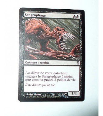 CARTE MTG MAGIC - VERSION FRANCAISE SANGROPHAGE
