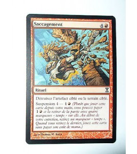 CARTE MTG MAGIC - VERSION FRANCAISE SACCAGEMENT