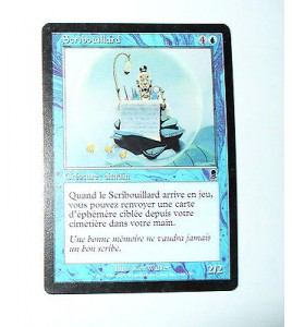 CARTE MTG MAGIC - VERSION FRANCAISE SCRIBOUILLARD  