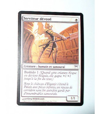 CARTE MTG MAGIC - VERSION FRANCAISE SERVITEUR DEVOUE 