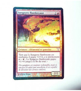CARTE MTG MAGIC FOIL - VERSION FRANCAISE SANGPYRE FLAMBOYANT