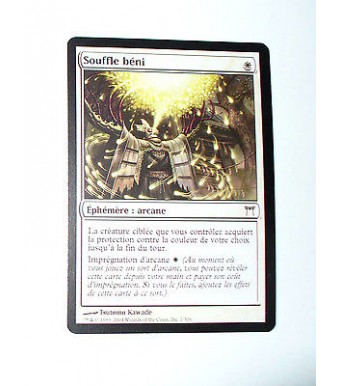 CARTE MTG MAGIC - VERSION FRANCAISE SOUFFLE BENI 
