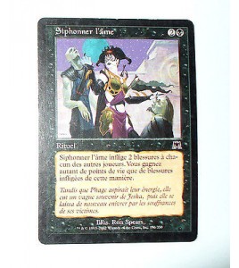 CARTE MTG MAGIC - VERSION FRANCAISE SIPHONNER L'AME