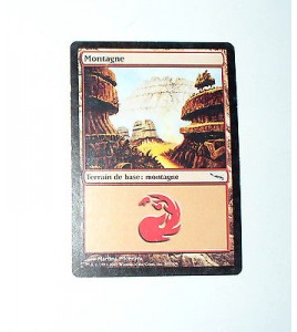 CARTE MTG MAGIC - VERSION FRANCAISE MONTAGNE 3