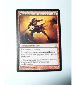 CARTE MTG MAGIC - VERSION FRANCAISE MARQUEMAGE DE L'ESCRIMEUR 