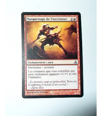 CARTE MTG MAGIC - VERSION FRANCAISE MARQUEMAGE DE L'ESCRIMEUR 