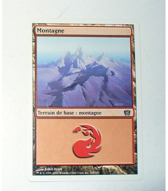 CARTE MTG MAGIC - VERSION FRANCAISE MONTAGNE 2