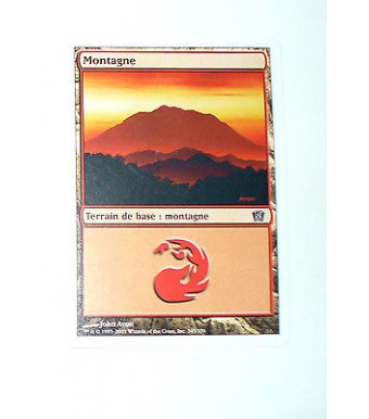 CARTE MTG MAGIC - VERSION FRANCAISE MONTAGNE 9