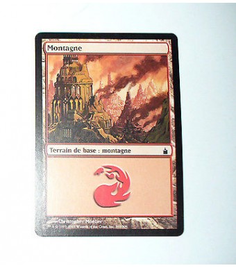CARTE MTG MAGIC - VERSION FRANCAISE MONTAGNE 18 